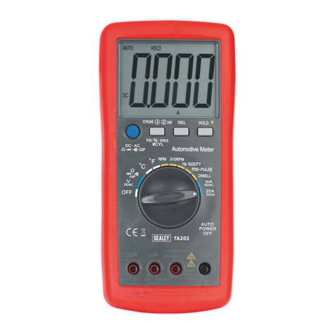 Sealey TA202 User manual Sealey TA202 User manual