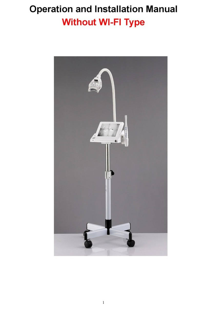 Treedental TR-CWL07 Operation and installation manual