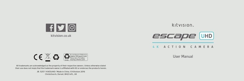 Kitvision escape user manual