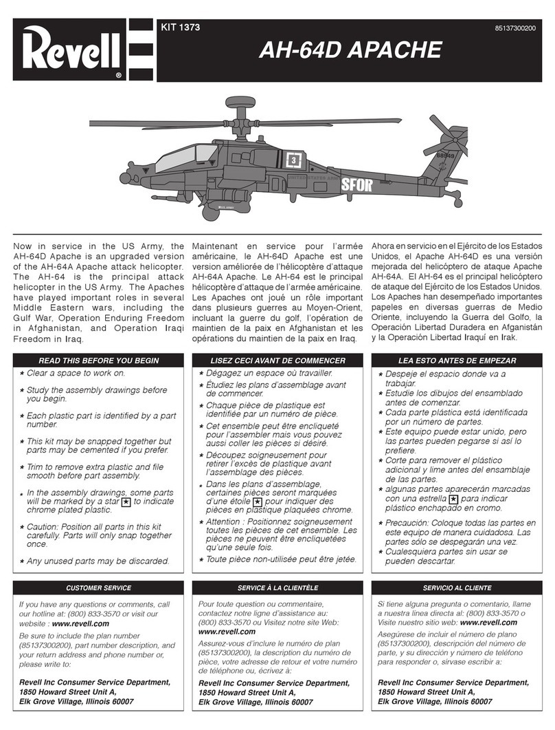 REVELL 1373 User manual