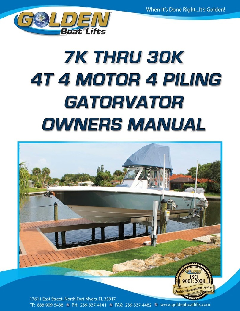 Golden GatorVator 4T User manual