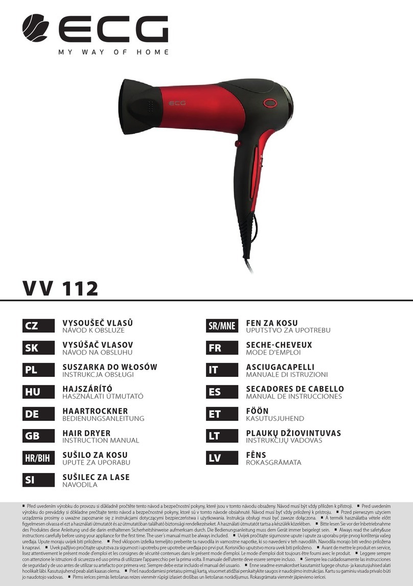 ECG VV 112 User manual