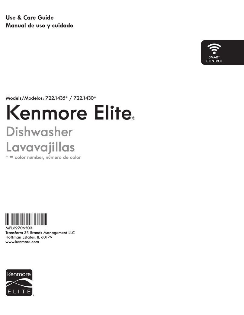 Kenmore 722.1435 Series Use & care guide