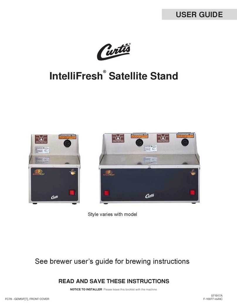 Curtis IntelliFresh Series user guide Curtis IntelliFresh Series user guide