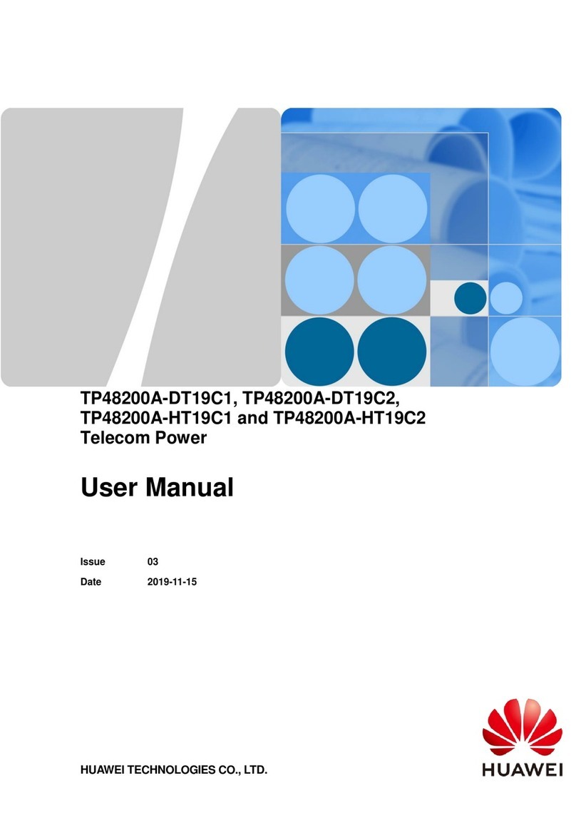 Huawei Telecom Power TP48200A-DT19C2 user manual