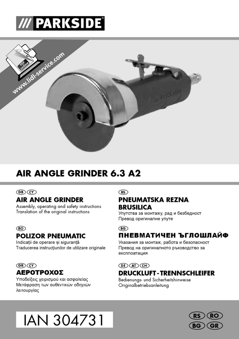 Parkside 6.3 A2 Assembly, operating and safety instructions, Translation of the original instructions
