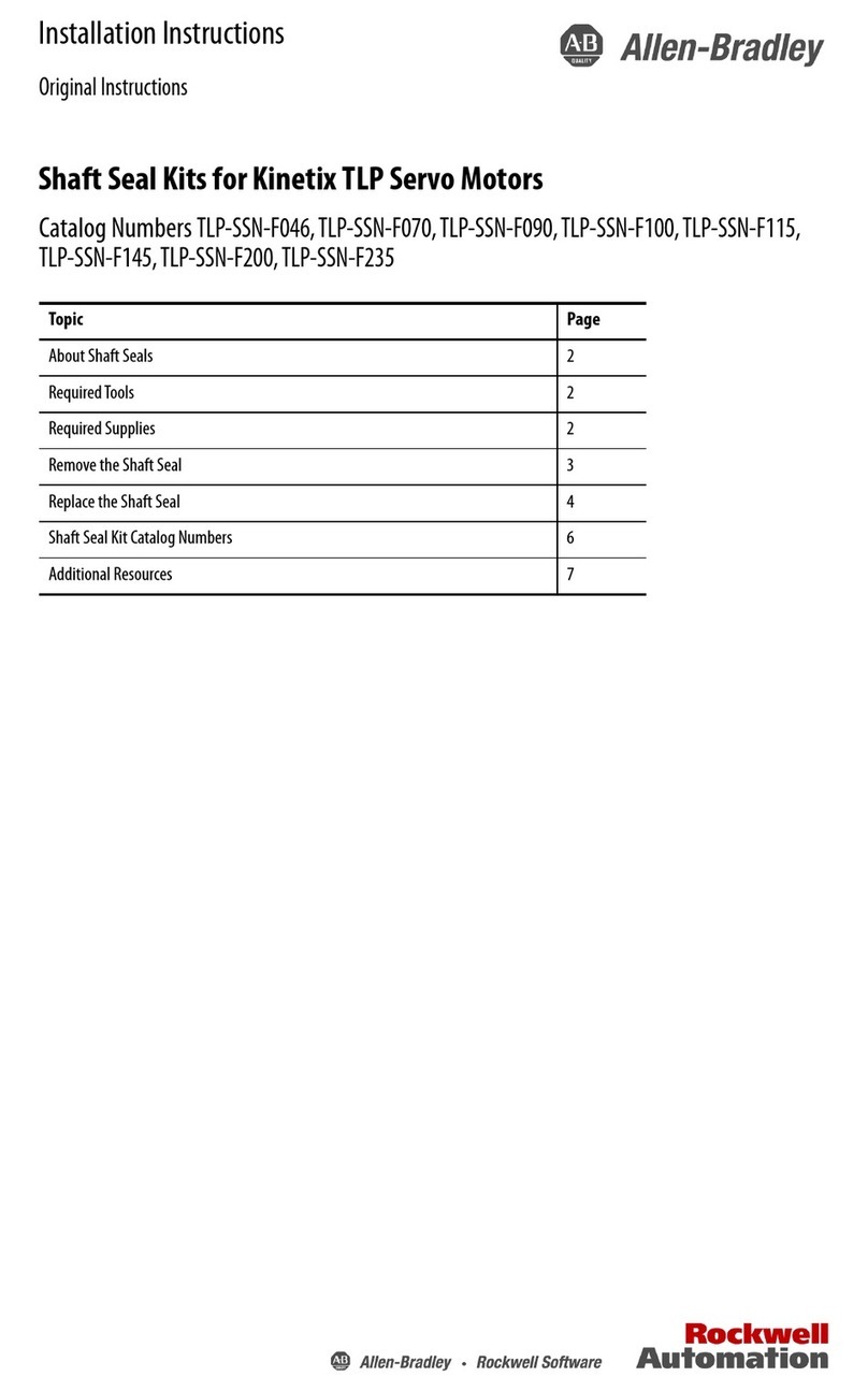 Rockwell Automation Allen-Bradley TLP-SSN-F046 User manual