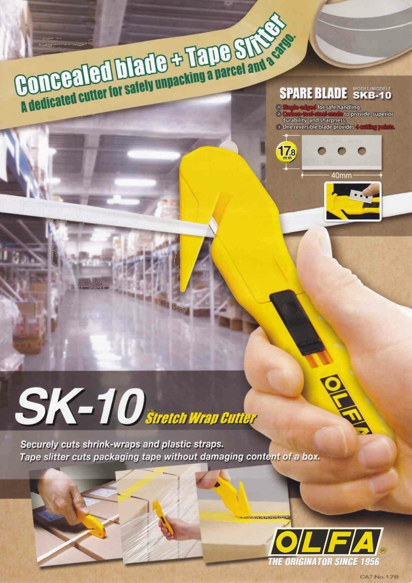 Olfa SK-10 User manual