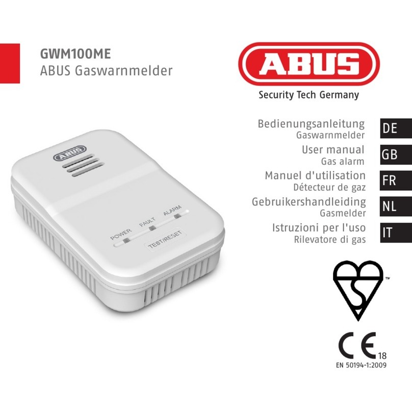 Abus GWM100ME user manual