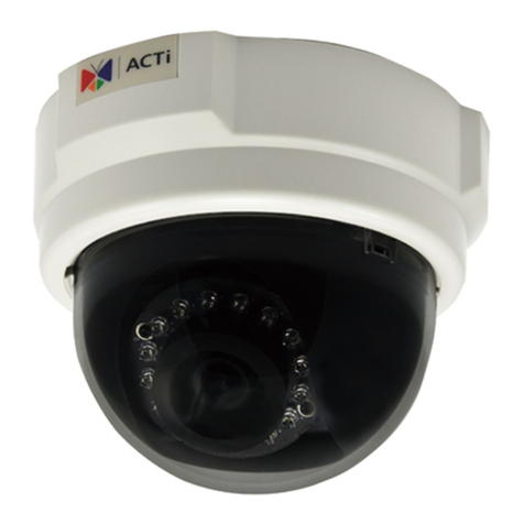 ACTi E5 Series User manual
