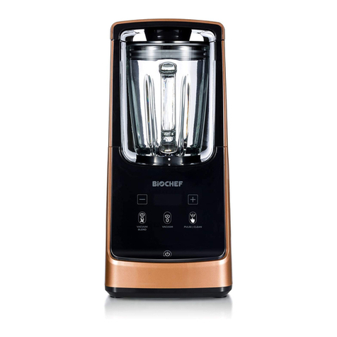 Biochef Astro Vacuum Blender Quick guide Biochef Astro Vacuum Blender Quick guide