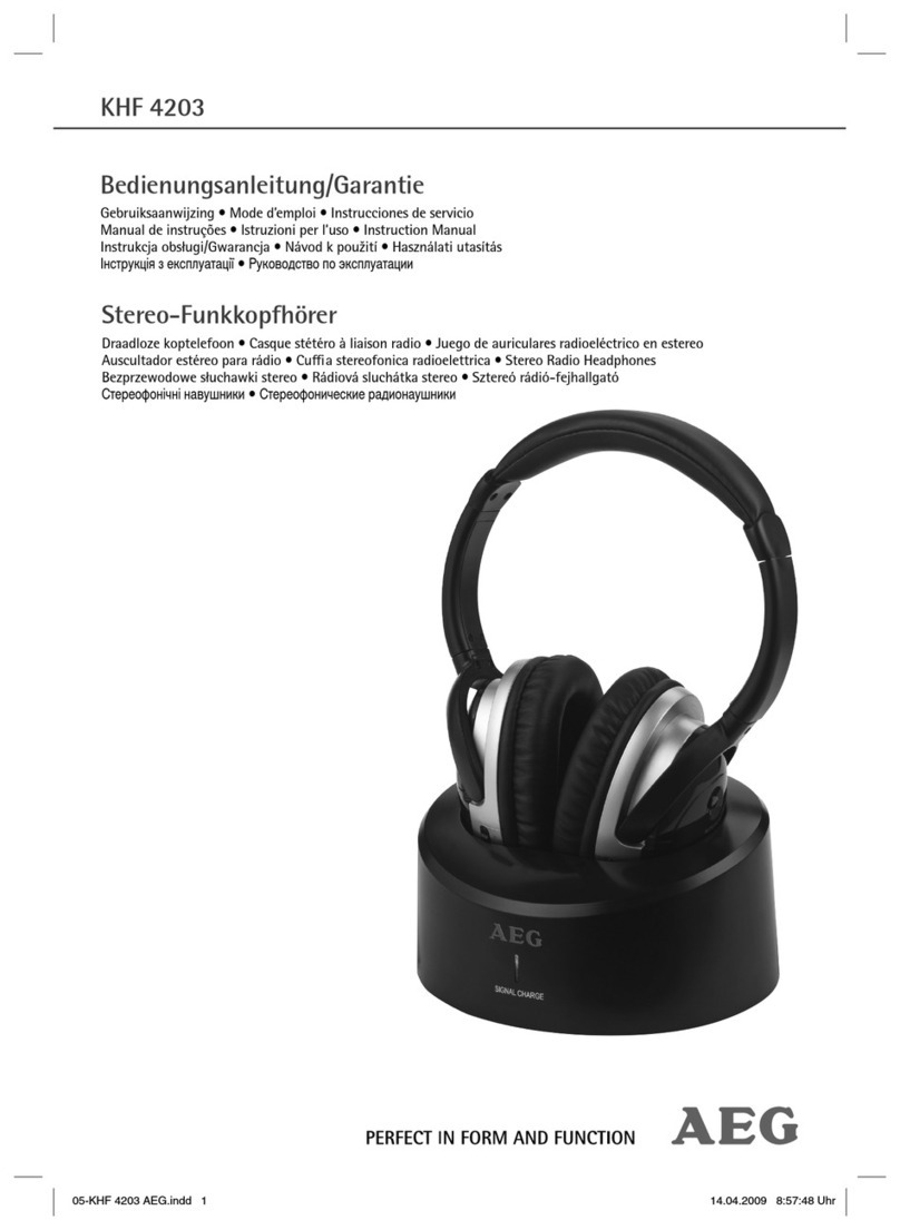 AEG KHF 4203 instruction manual