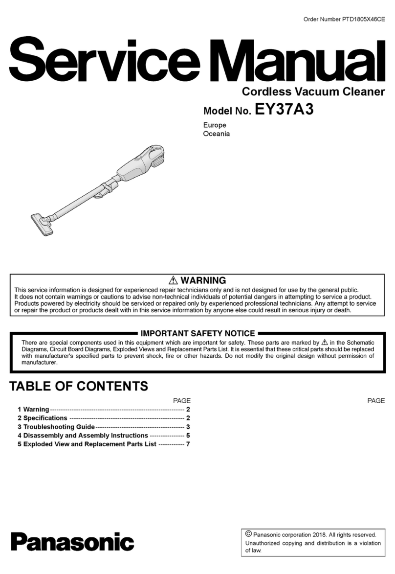 Panasonic EY37A3 Service manual