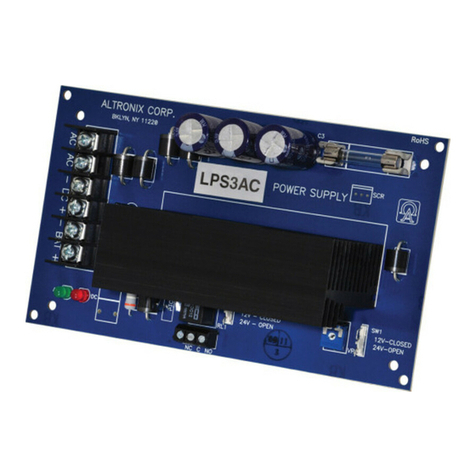 Altronix LPS3AC User manual