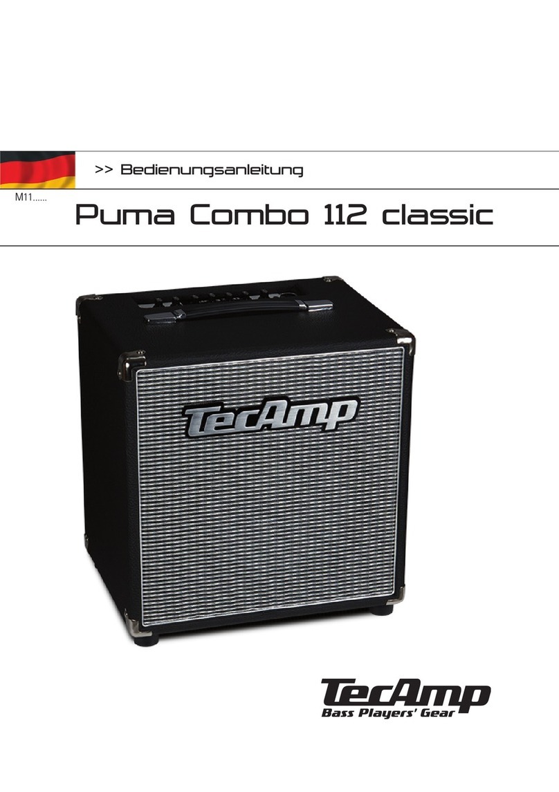 Tecamp Puma Combo 112 classic manual