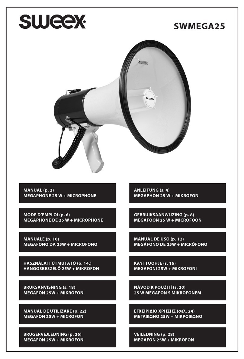 SWEEX SWMEGA25 manual