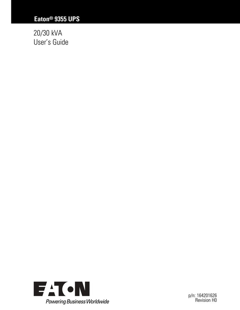Eaton Powerware 9355 user guide