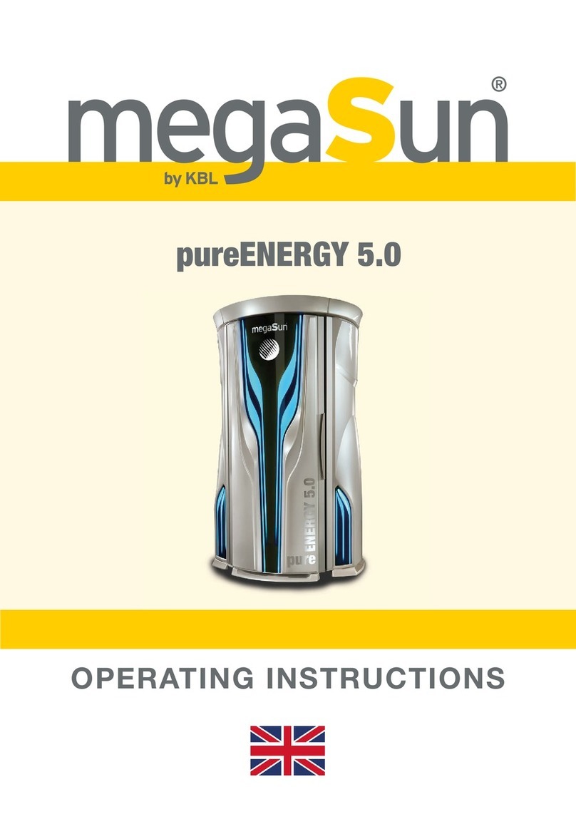 KBL megaSun pureEnergy 5.0 operating instructions