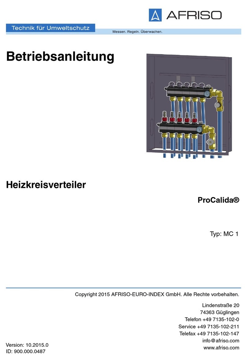 AFRISO ProCalida MC 1 operating instructions