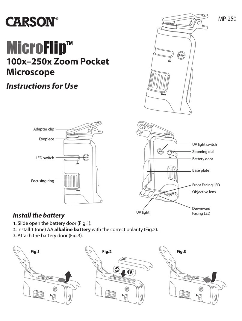 Carson MicroFlip MP-250 User manual