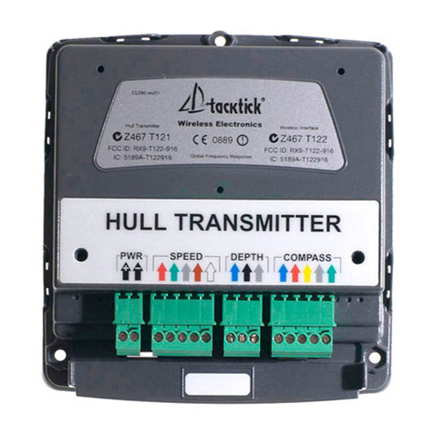 Tacktick Hull Transmitter quick start guide