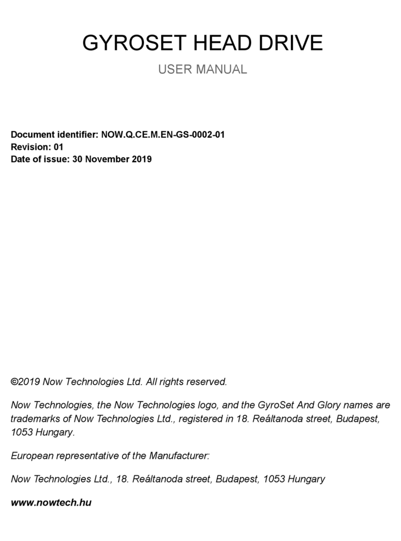 Now Technologies GyroSet Vigo user manual