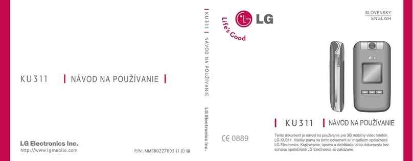 LG KU311 user guide