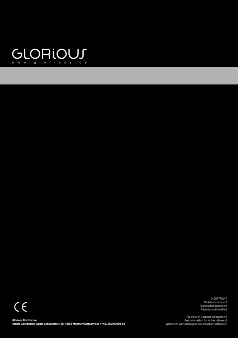 Glorious CD BOX smart Series installation instructions