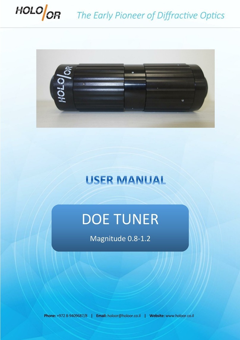 HOLOOR DOE TUNER user manual