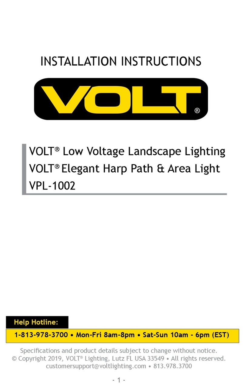 Volt VPL-1002 User manual Volt VPL-1002 User manual
