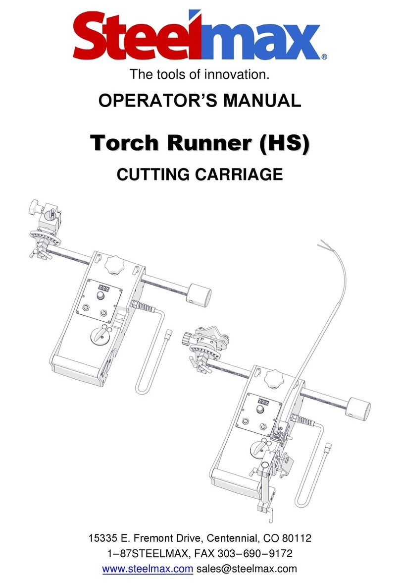 SteelMax Torch Runner Operator's manual