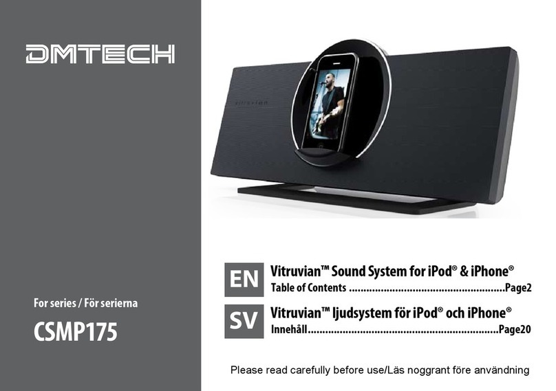 DM TECH Vitruvian CSMP175 Series manual