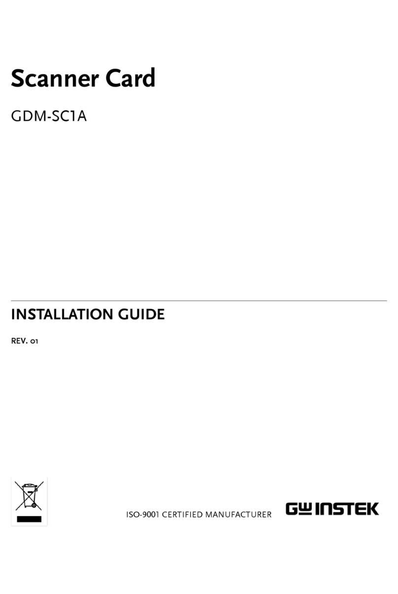 GW Instek GDM-SC1A installation guide