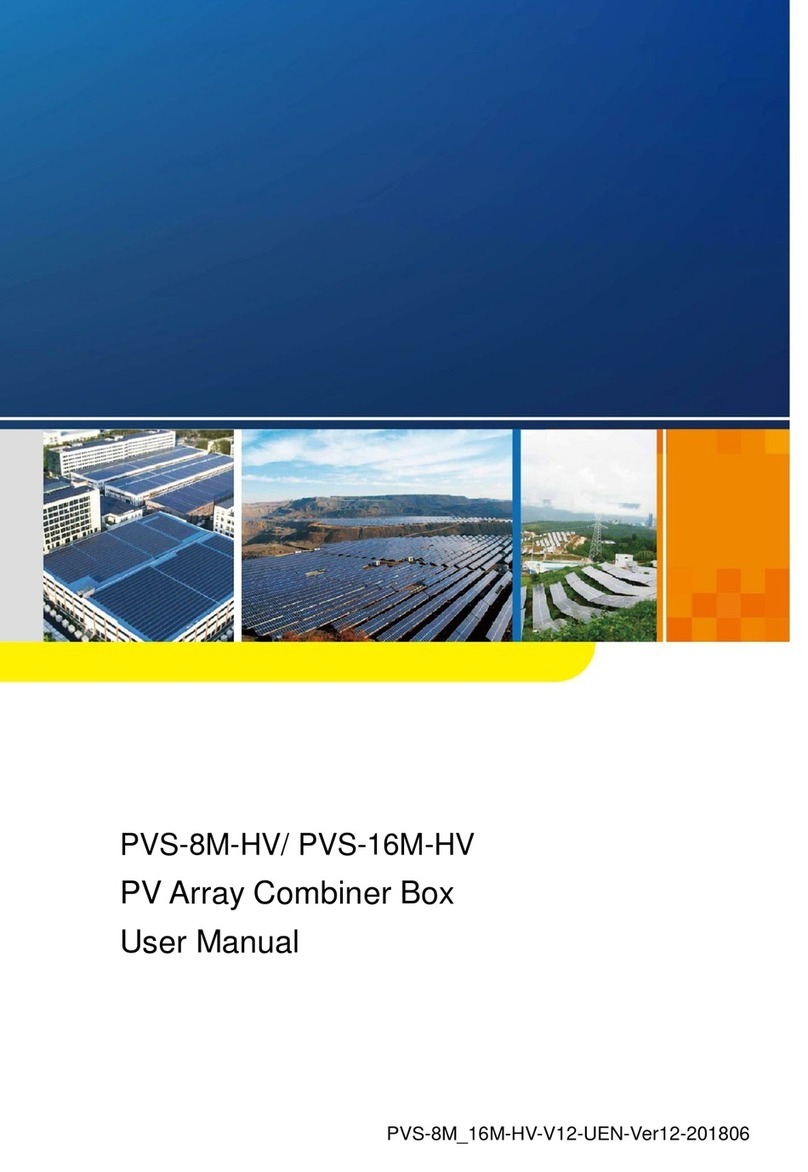 Sungrow PVS-8M-HV user manual
