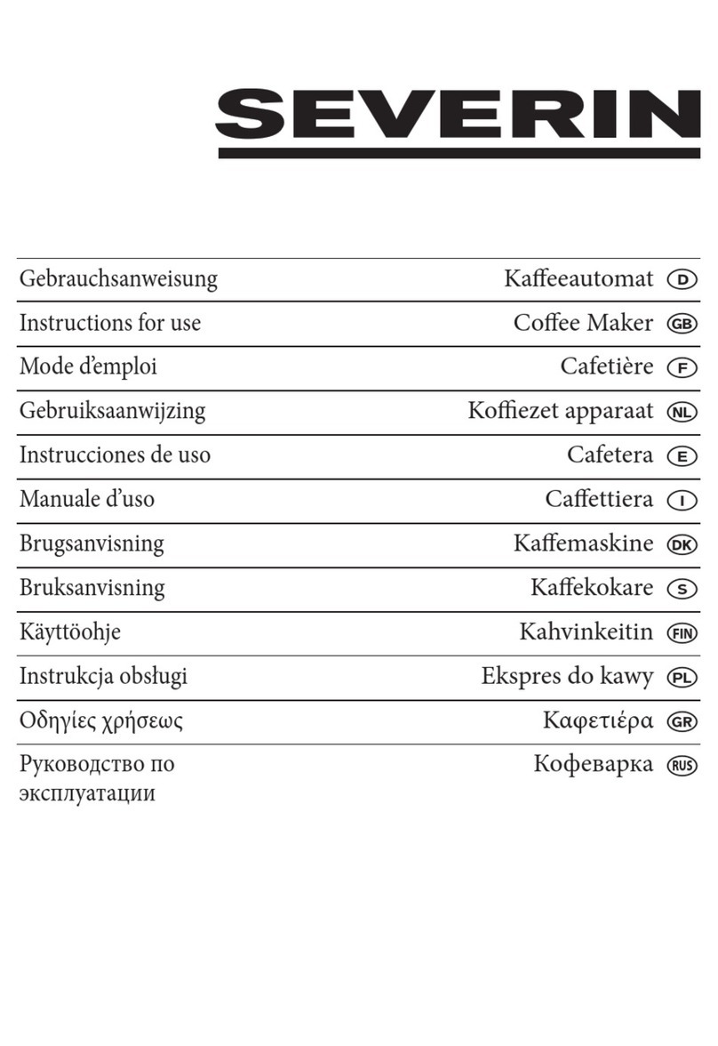 SEVERIN KA 4306 Instructions for use SEVERIN KA 4306 Instructions for use