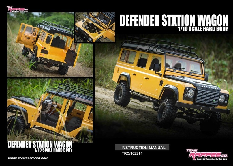 Team Raffee Defender station wagon instruction manual