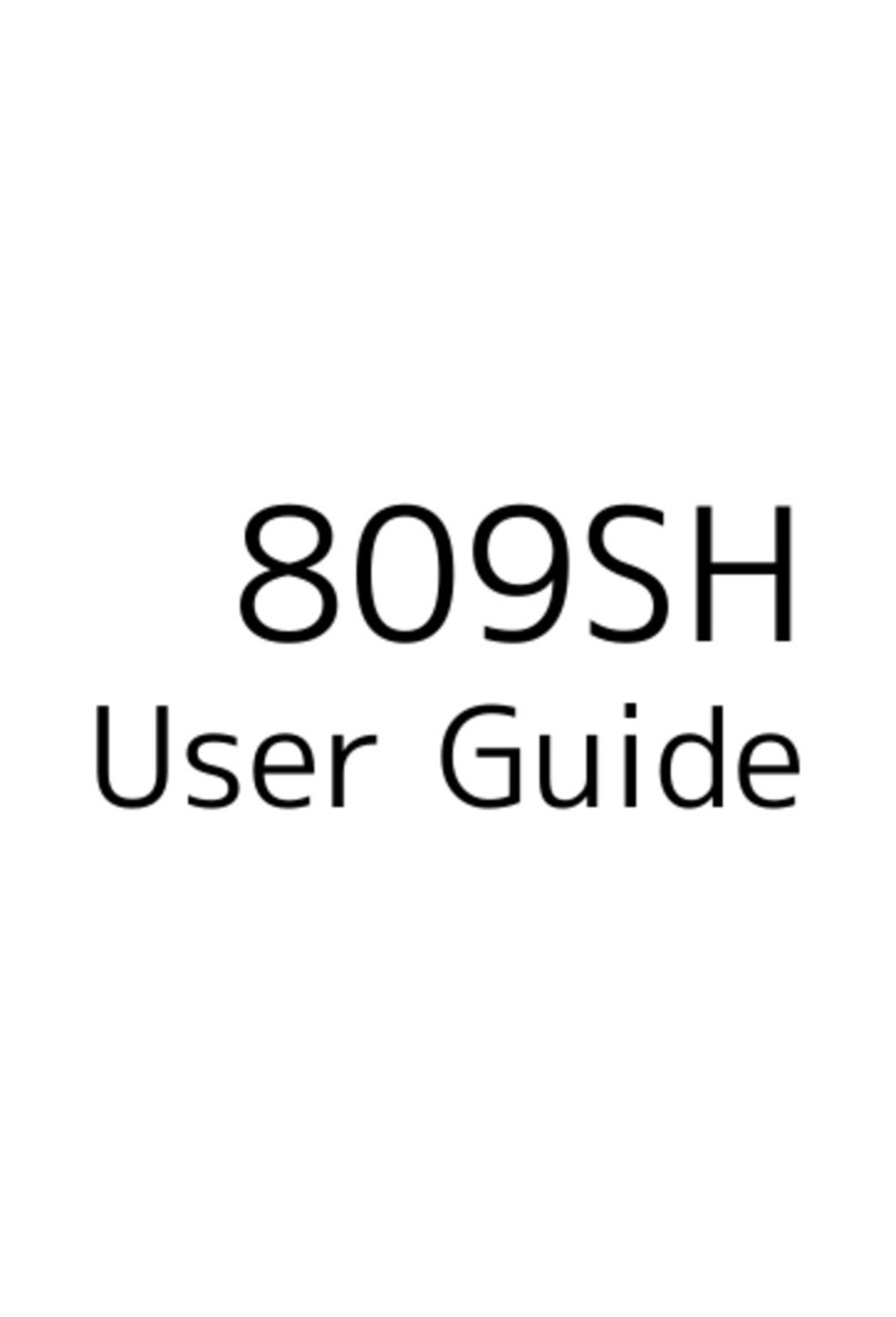 SoftBank 809SH User manual