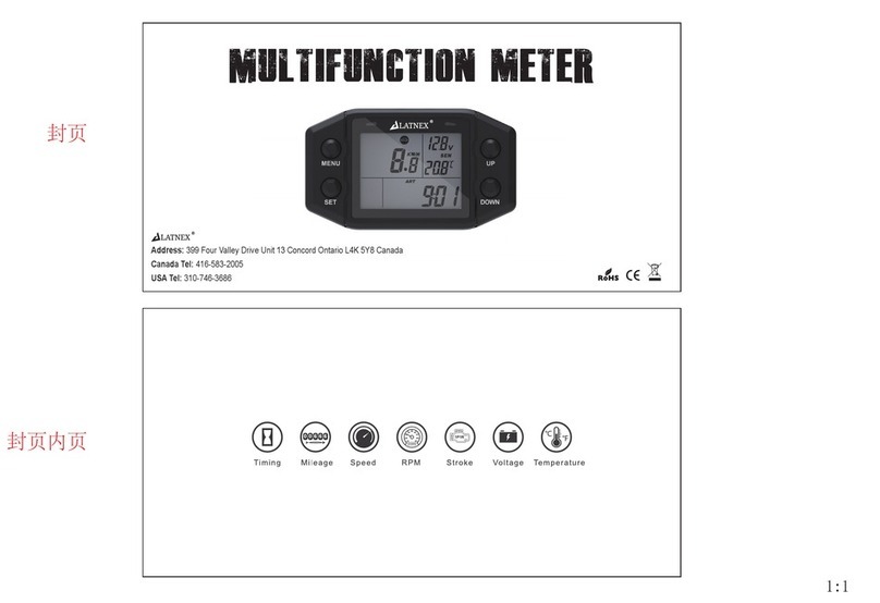 LATNEX HM-400 manual