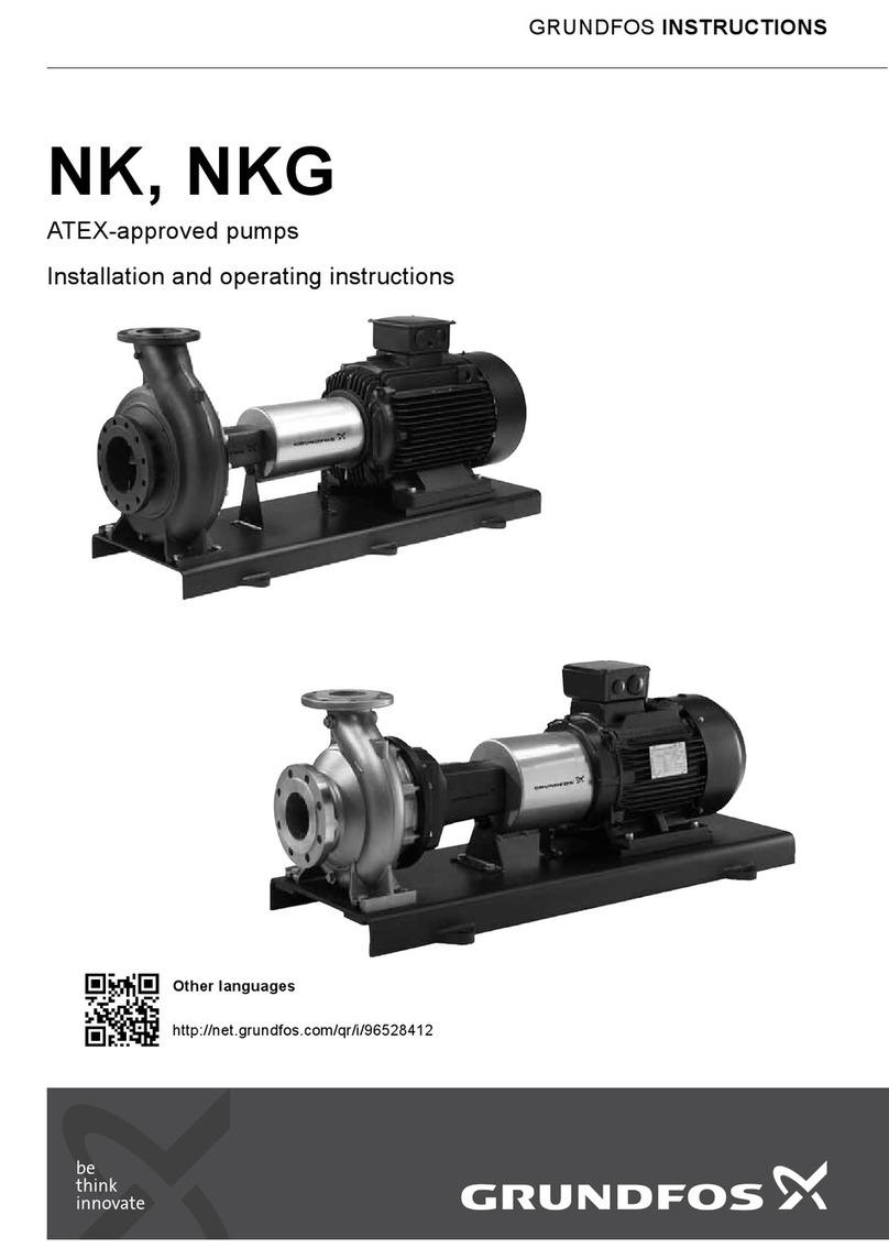 Grundfos NK Series User manual