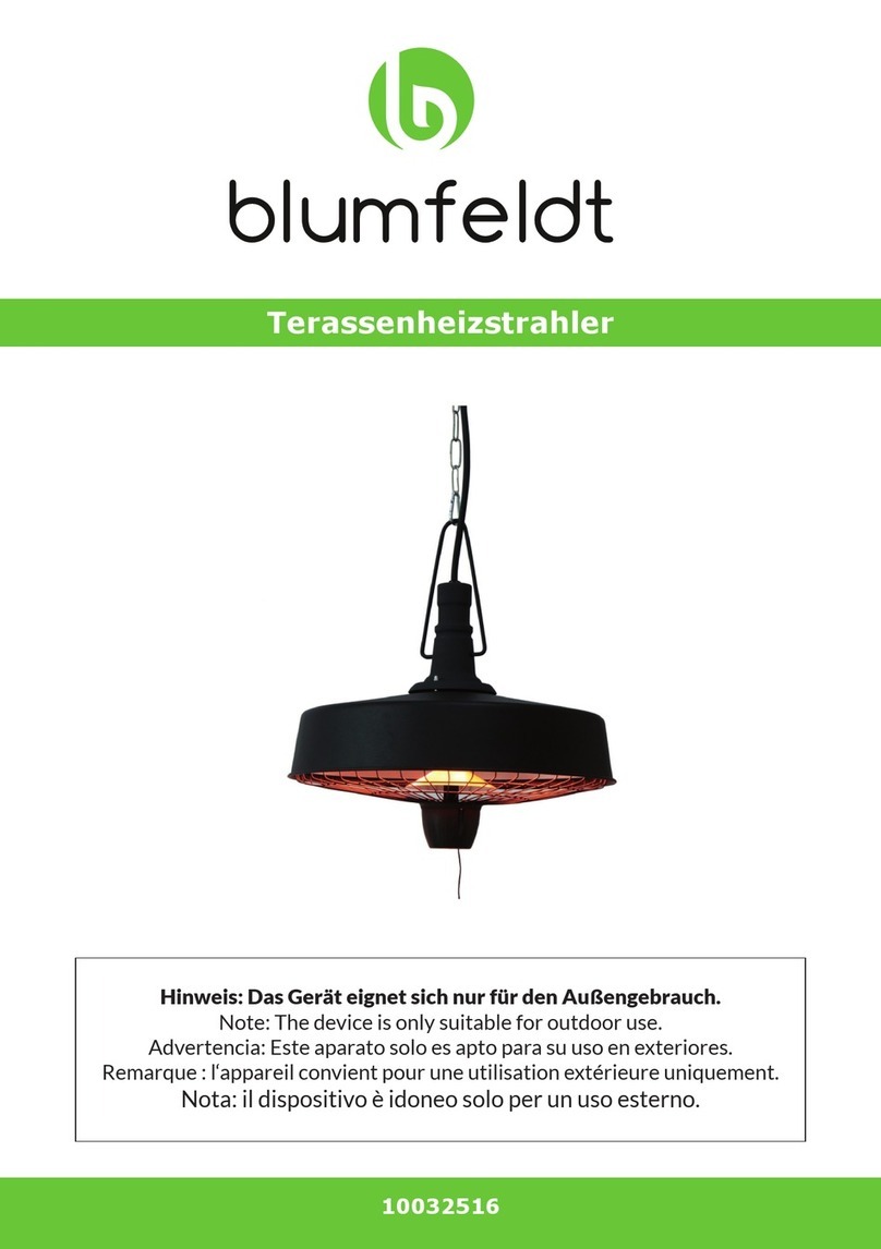 Blumfeldt 10032516 User manual
