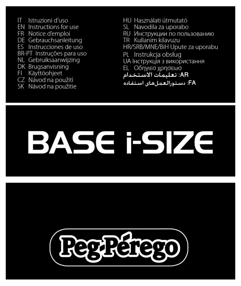 Peg-Perego BASE i-SIZE User manual