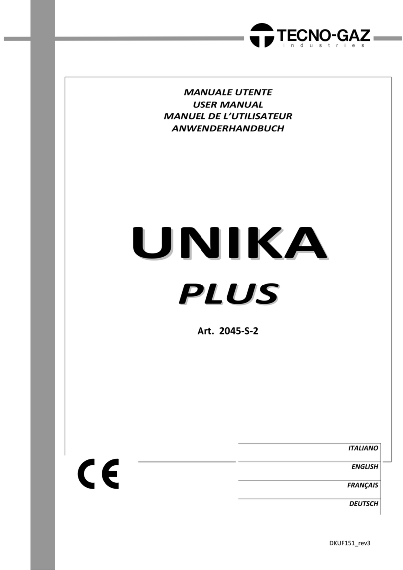 Tecno-gaz UNIKA PLUS user manual