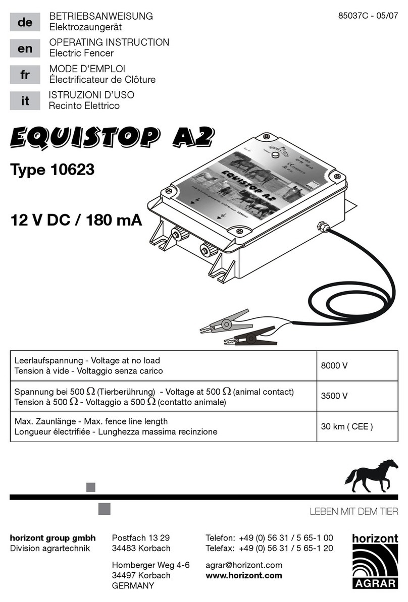 Horizont Agrar EQUISTOP A2 User manual