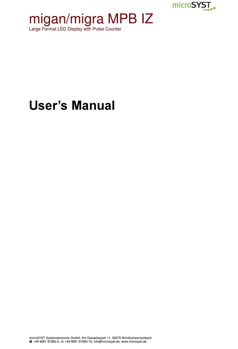 microSYST migra MPB IZ User manual