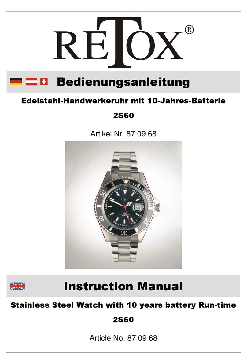 RETOX 2S60 User manual