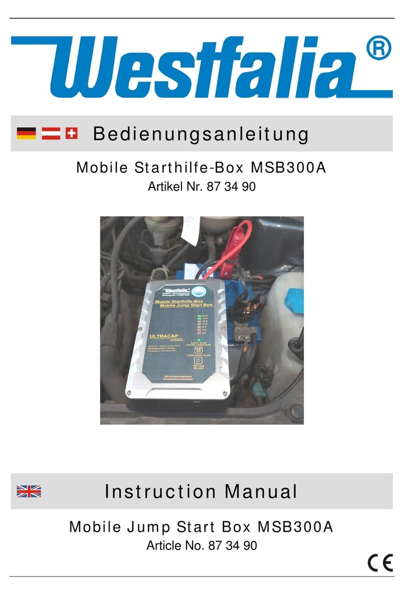 Westfalia MSB300A User manual