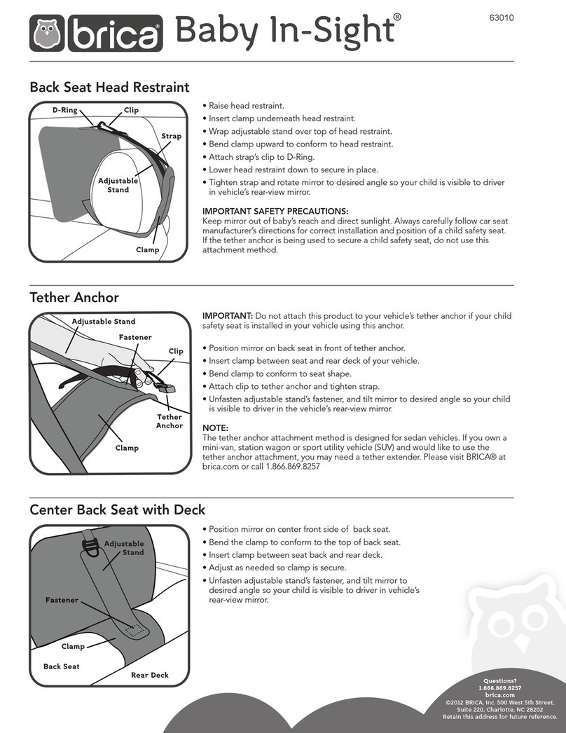 Munchkin Brica Baby In-Sight User manual