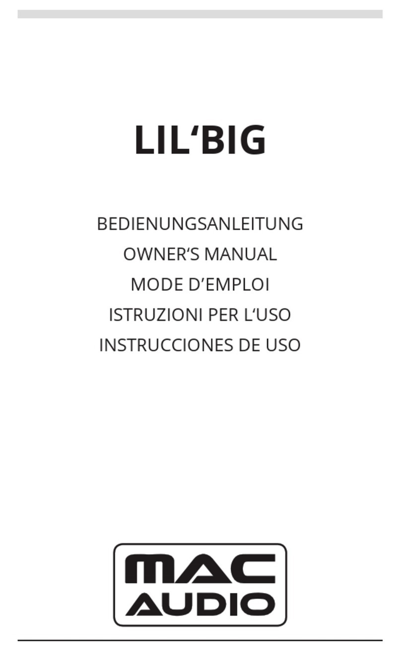 MAC Audio LiL'BiG owner's manual