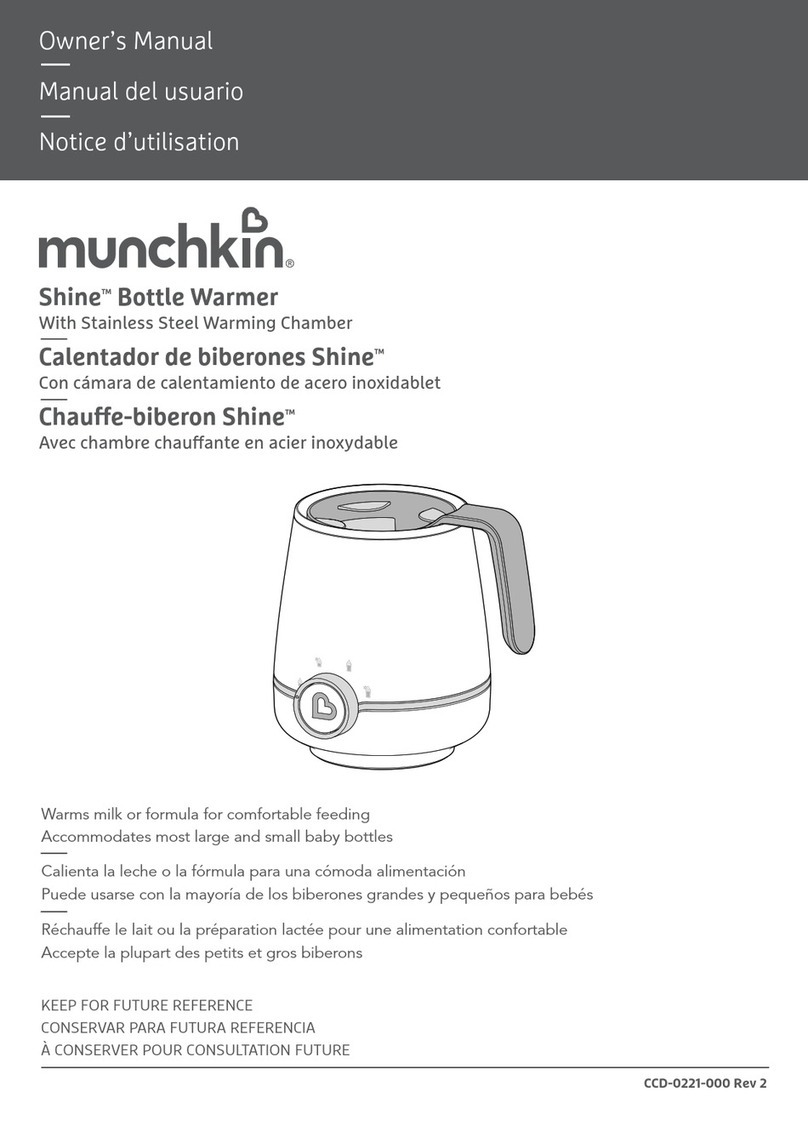 Munchkin Shine User manual Munchkin Shine User manual