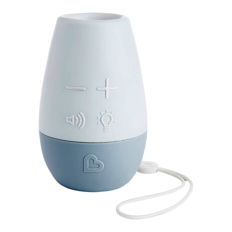 Munchkin Shhh Portable Baby Soother User manual